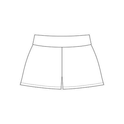 Poppy Foldover Shorts