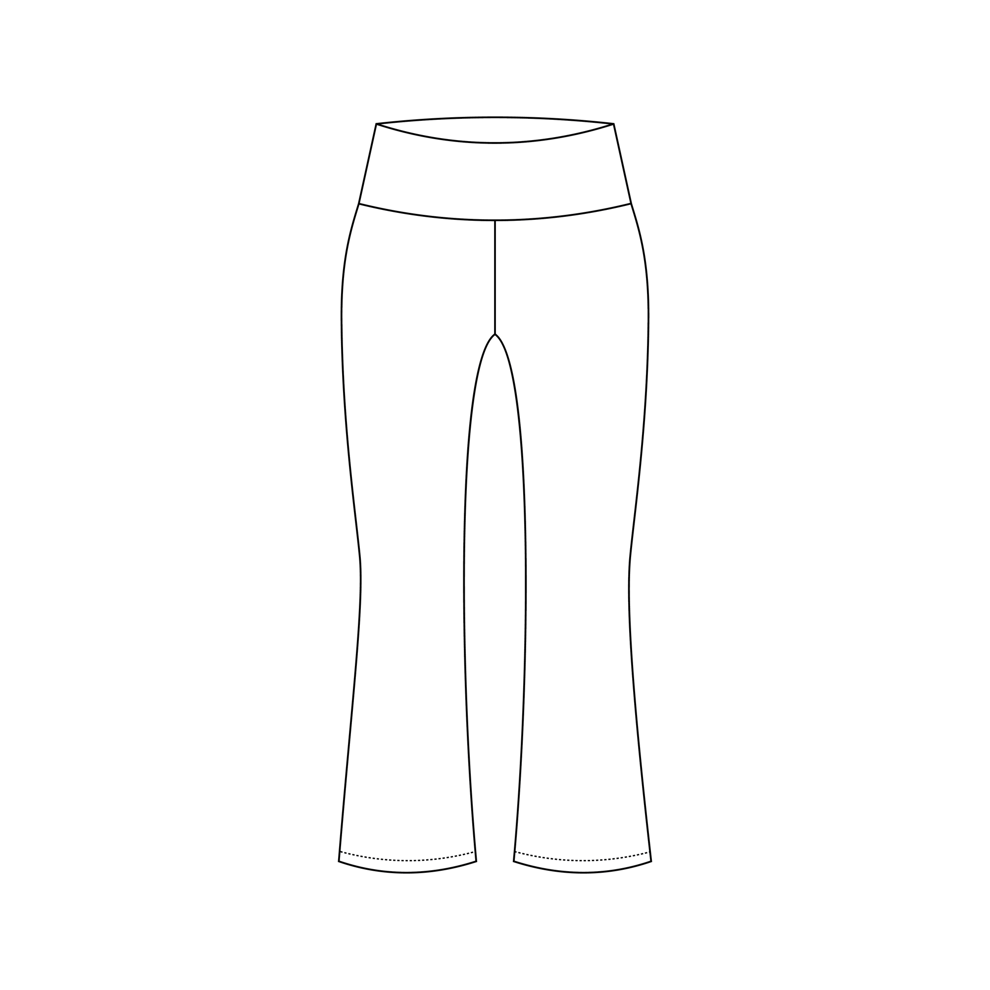 Becca Foldover Pants