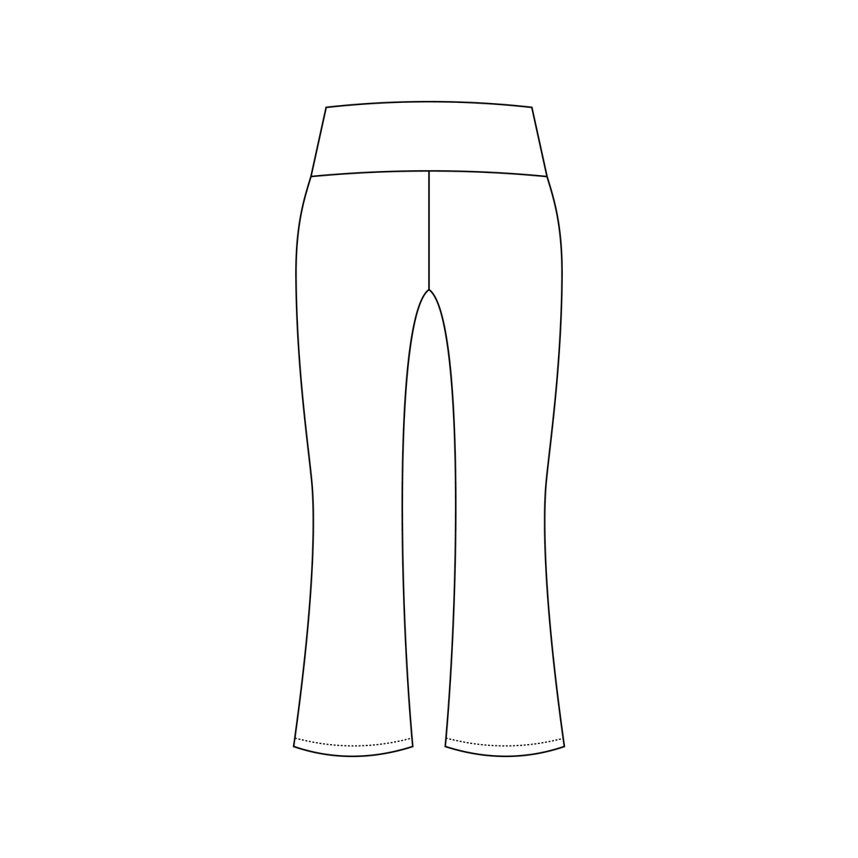 Becca Foldover Pants