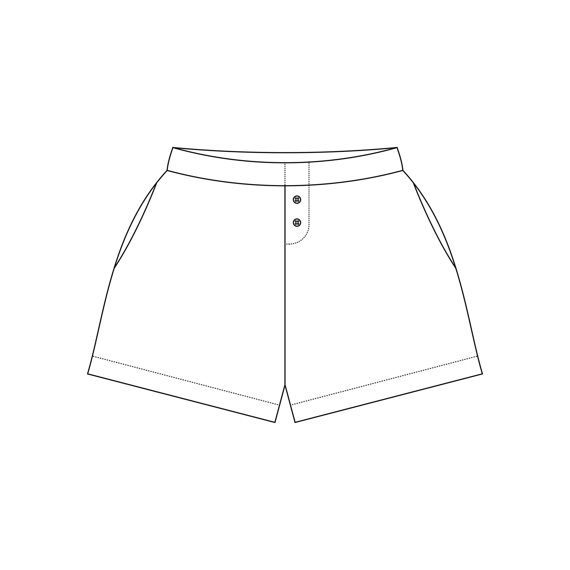 Kelly Cotton Boxing Shorts