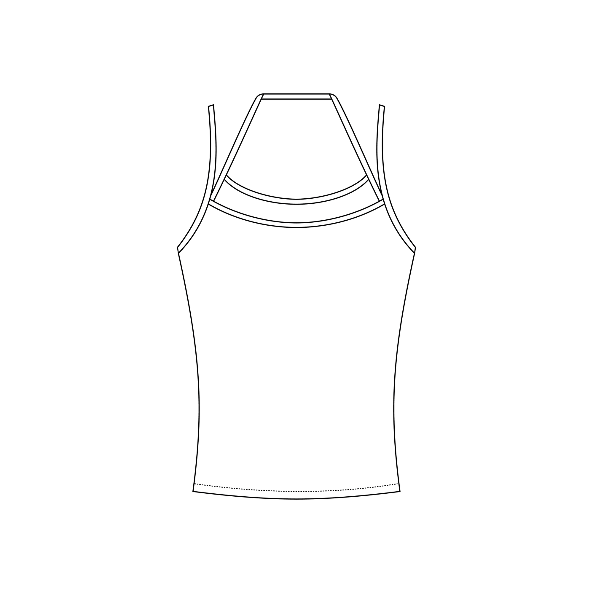 Sara Double Layer Tank Top
