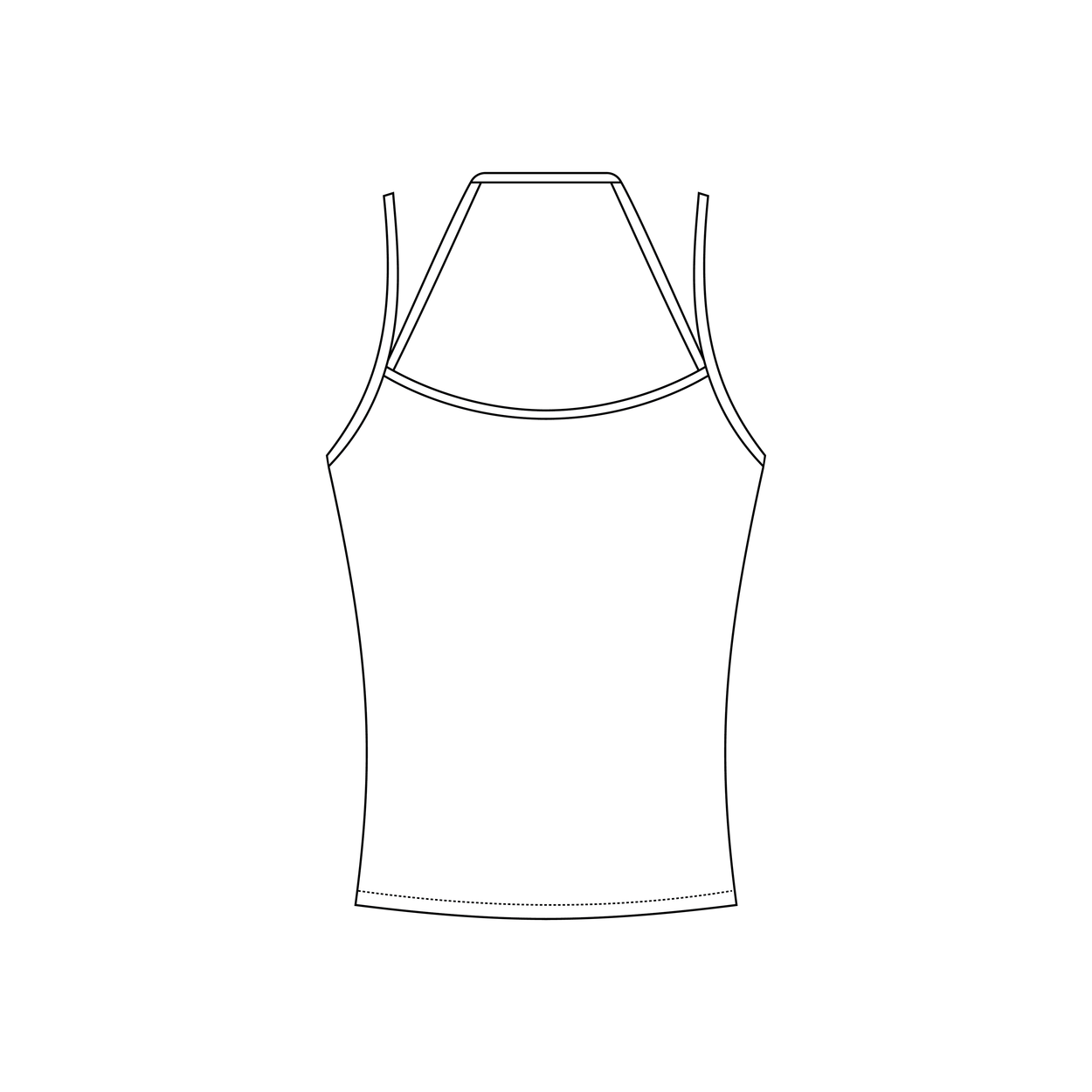 Sara Double Layer Tank Top