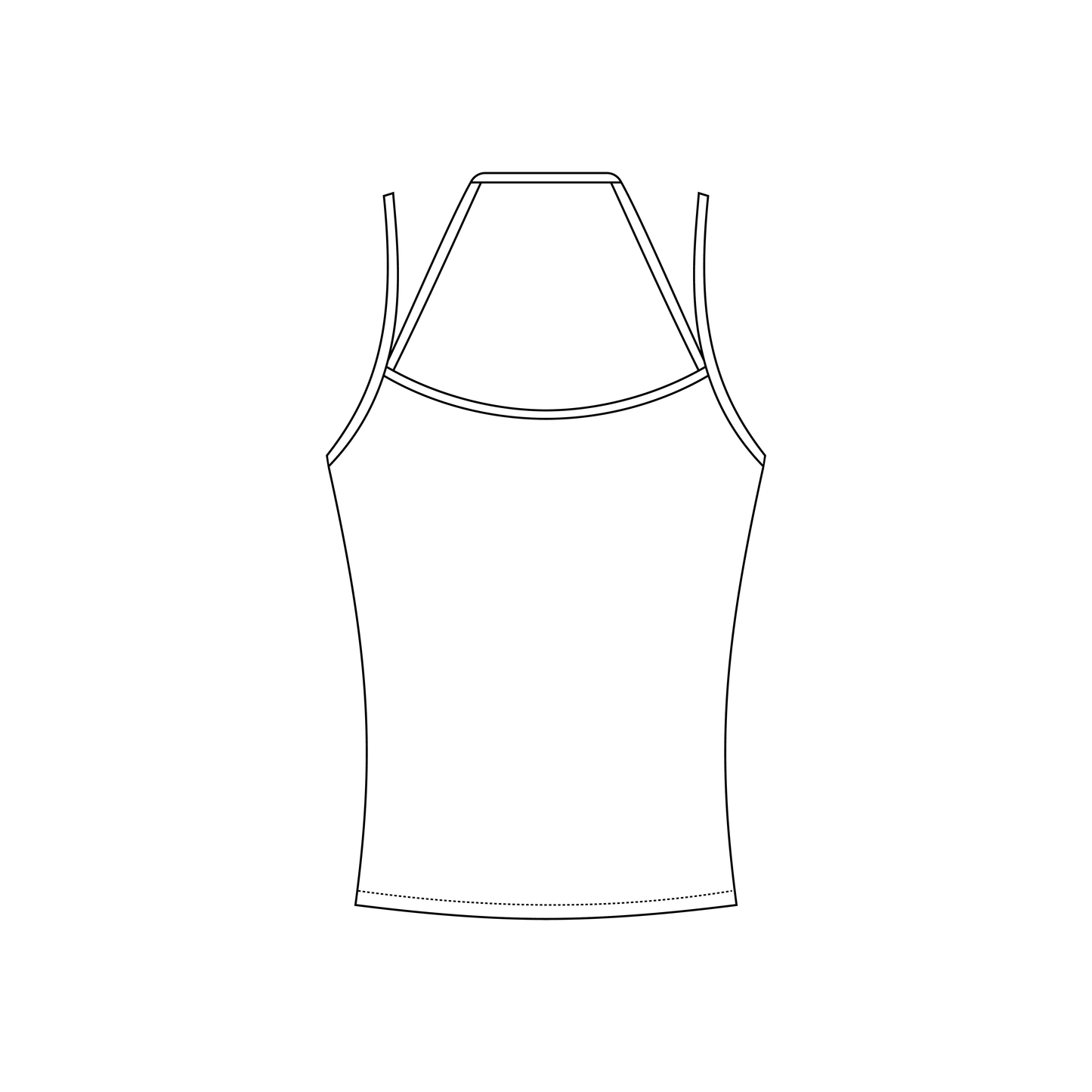 Sara Double Layer Tank Top