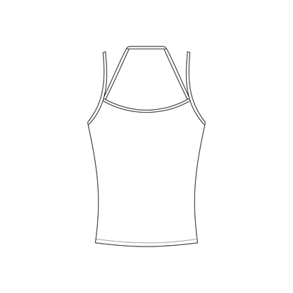 Sara Double Layer Tank Top