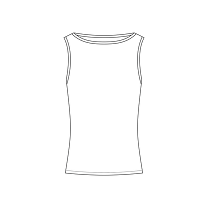 Chloe Boatneck Tank Top