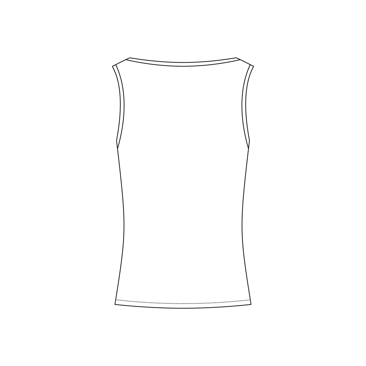 Chloe Boatneck Tank Top