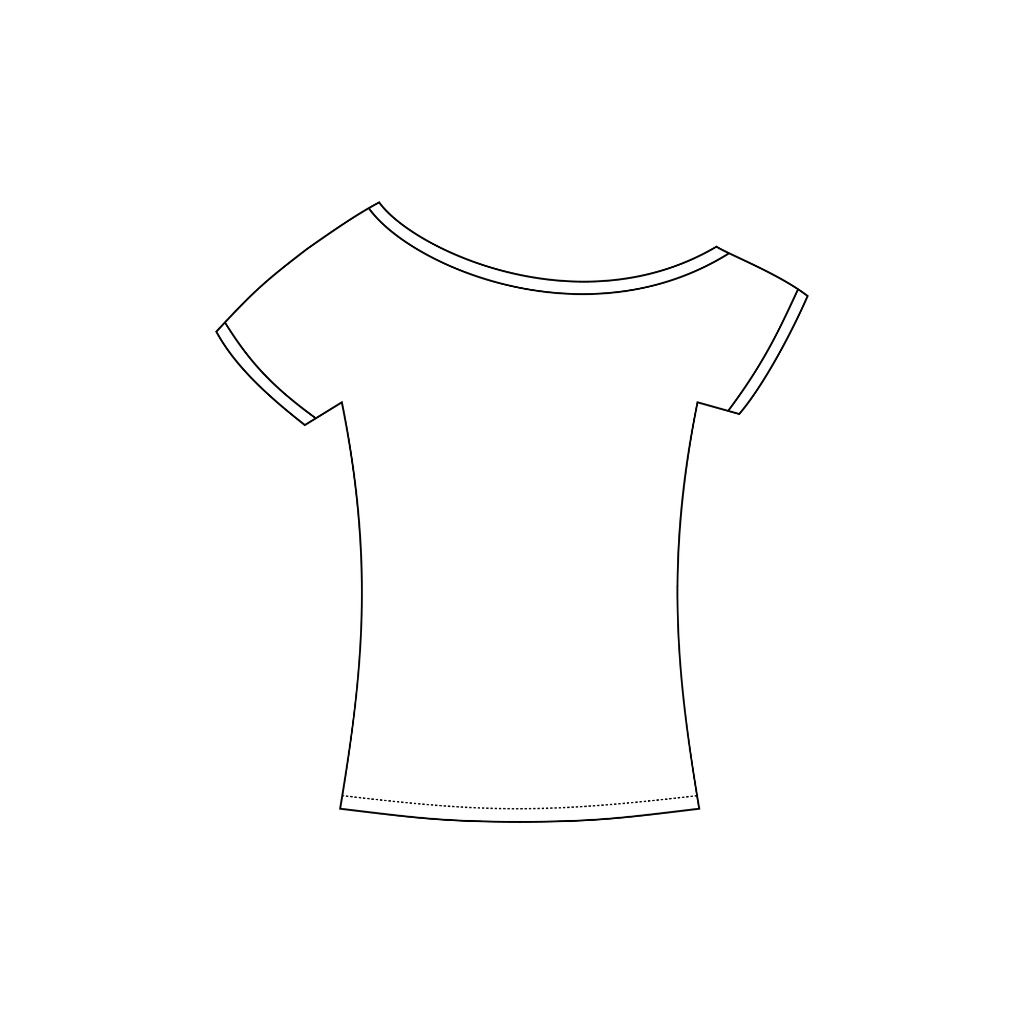 Blaine Off-the-Shoulder Baby Tee