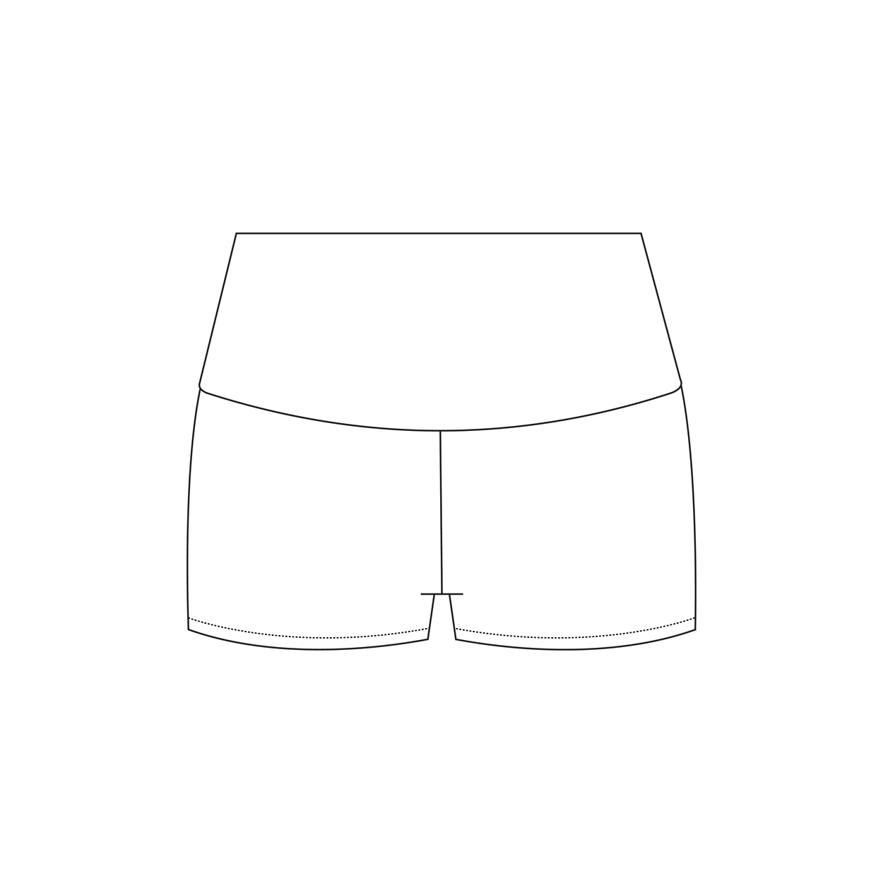 Haven Foldover Shorts