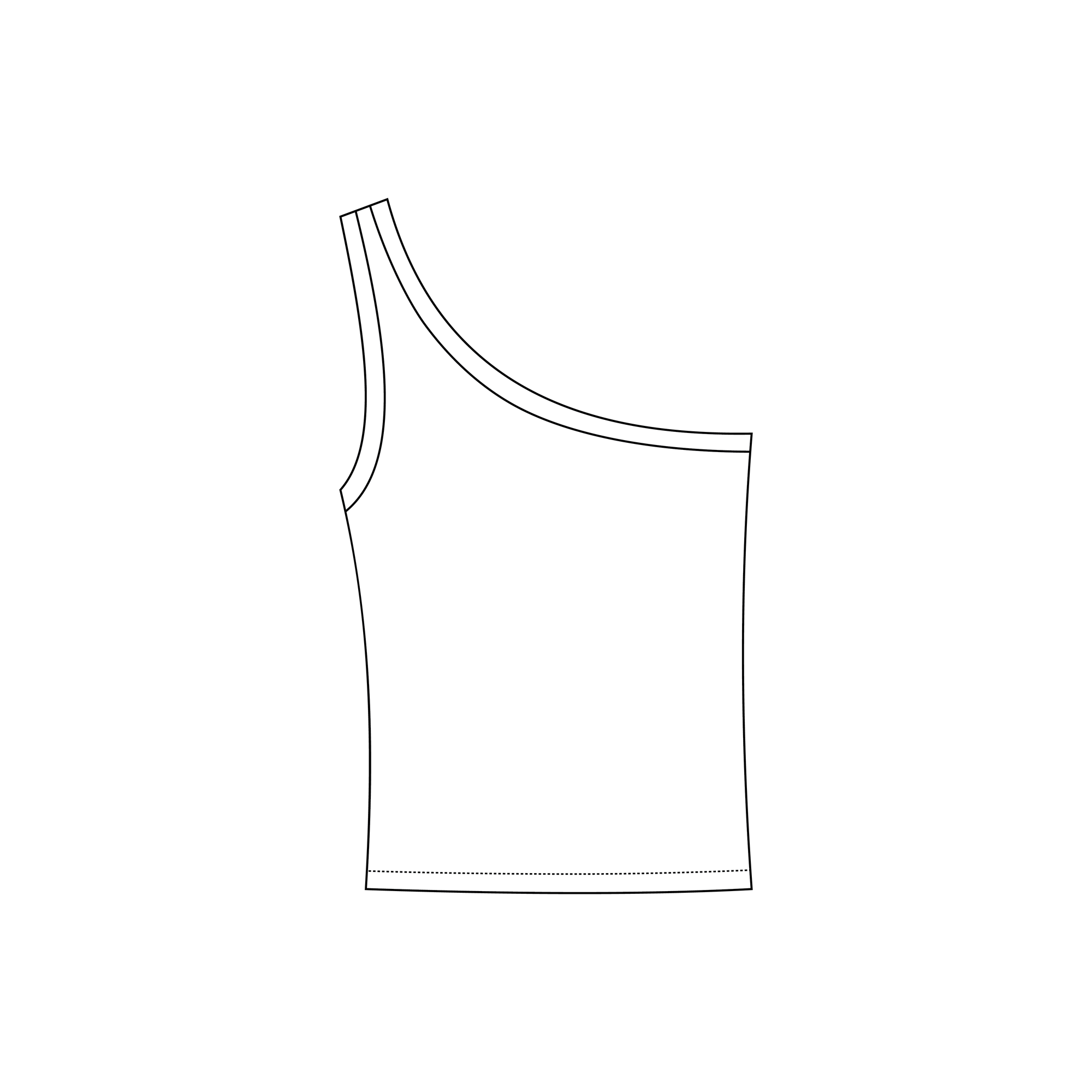 Blair One-Shoulder Tank