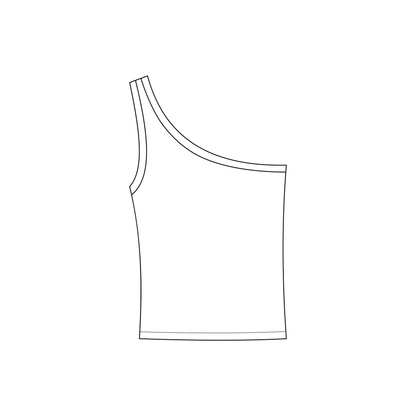Blair One-Shoulder Tank
