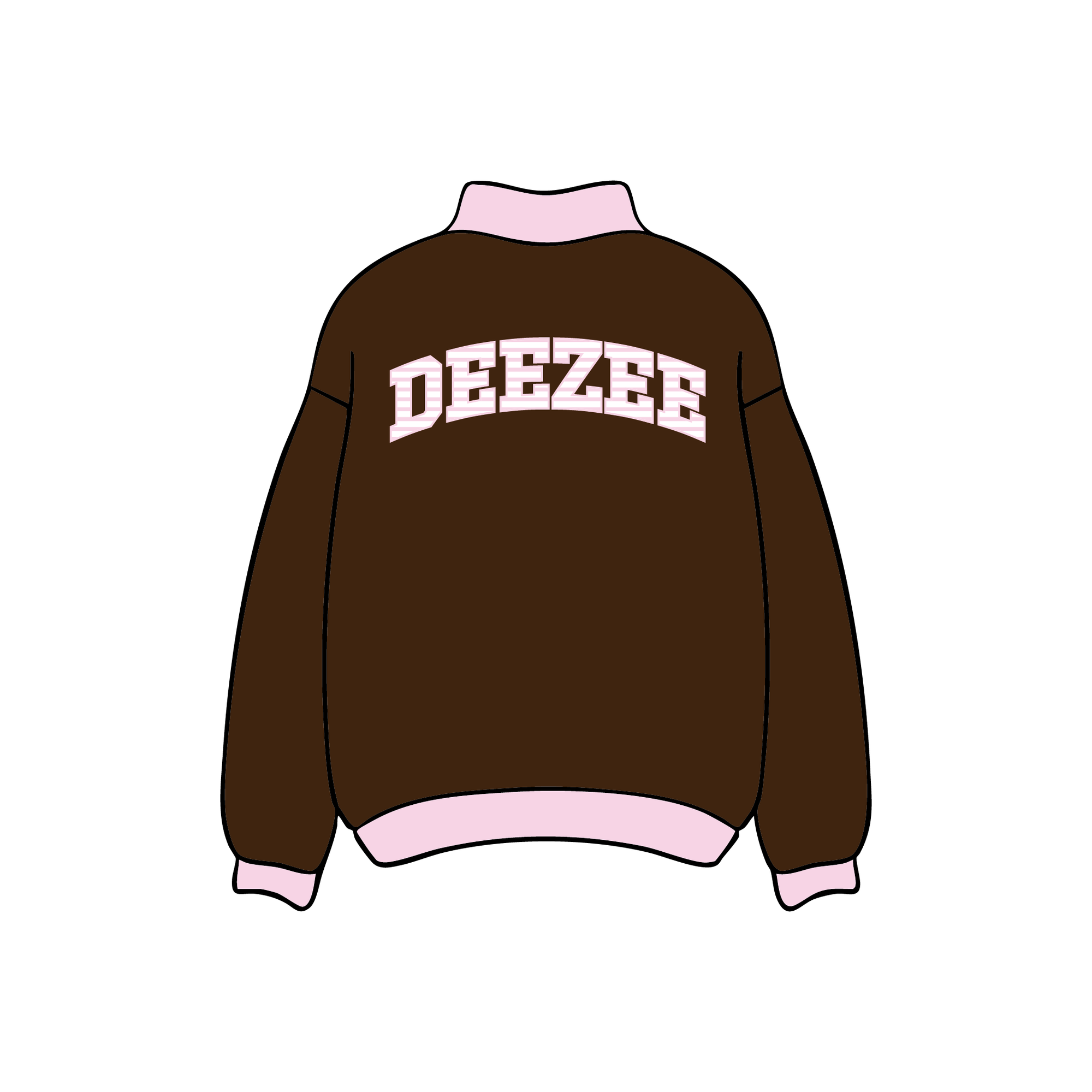 Georgia College and State University x Delta Zeta 'PR Drop' Mockneck