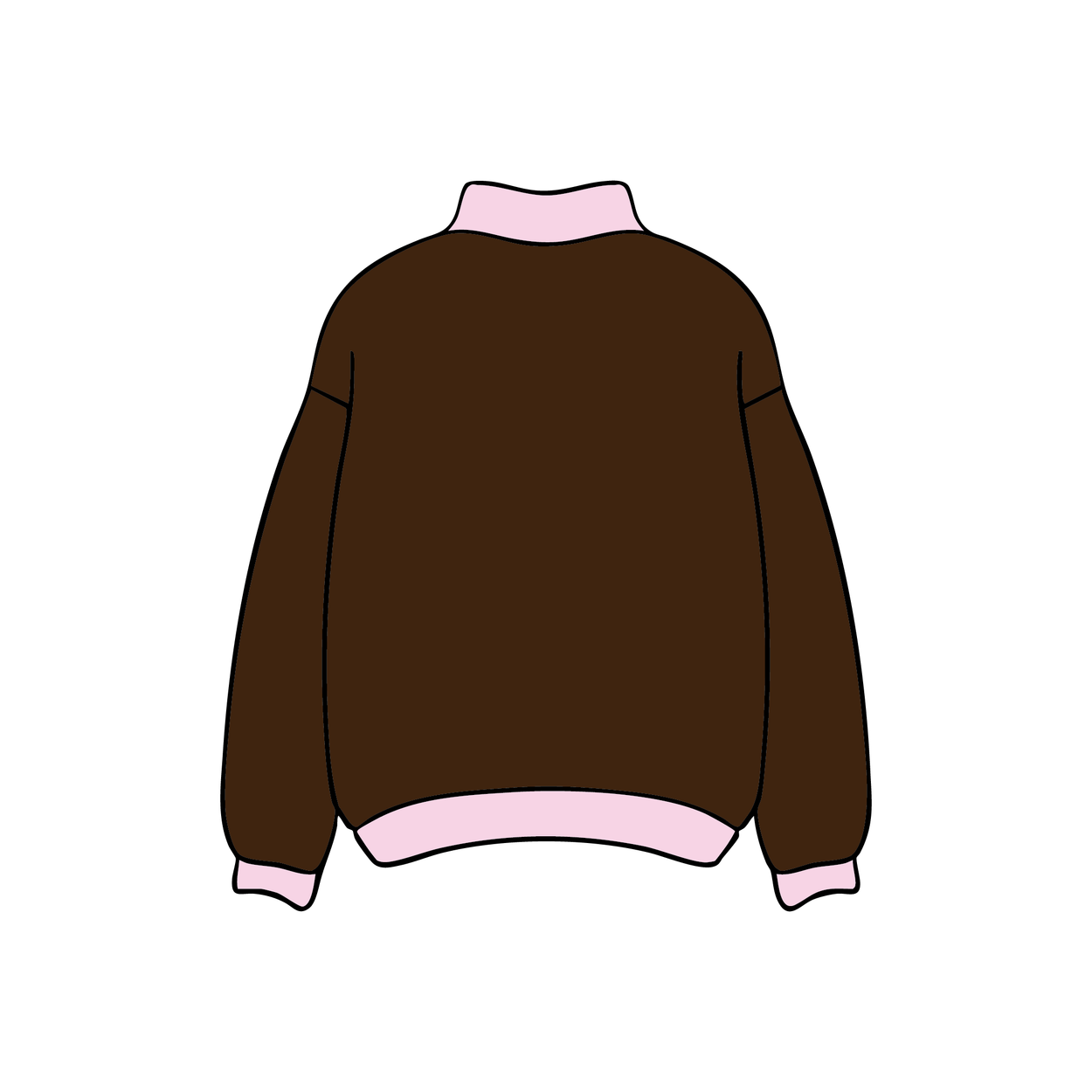 Georgia College and State University x Delta Zeta 'PR Drop' Mockneck