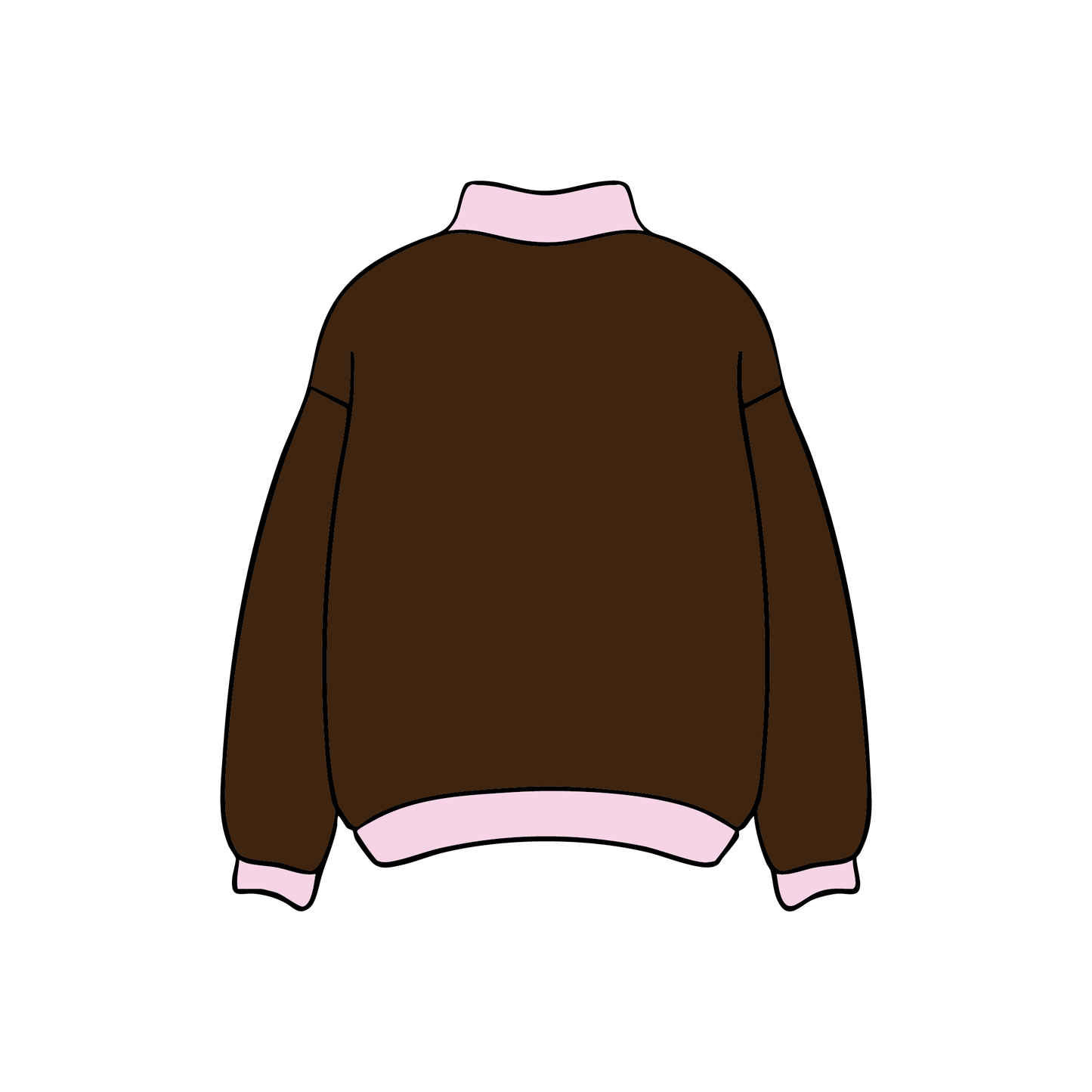 Georgia College and State University x Delta Zeta 'PR Drop' Mockneck