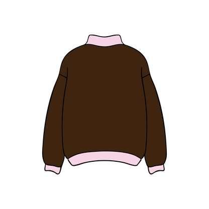 Georgia College and State University x Delta Zeta 'PR Drop' Mockneck