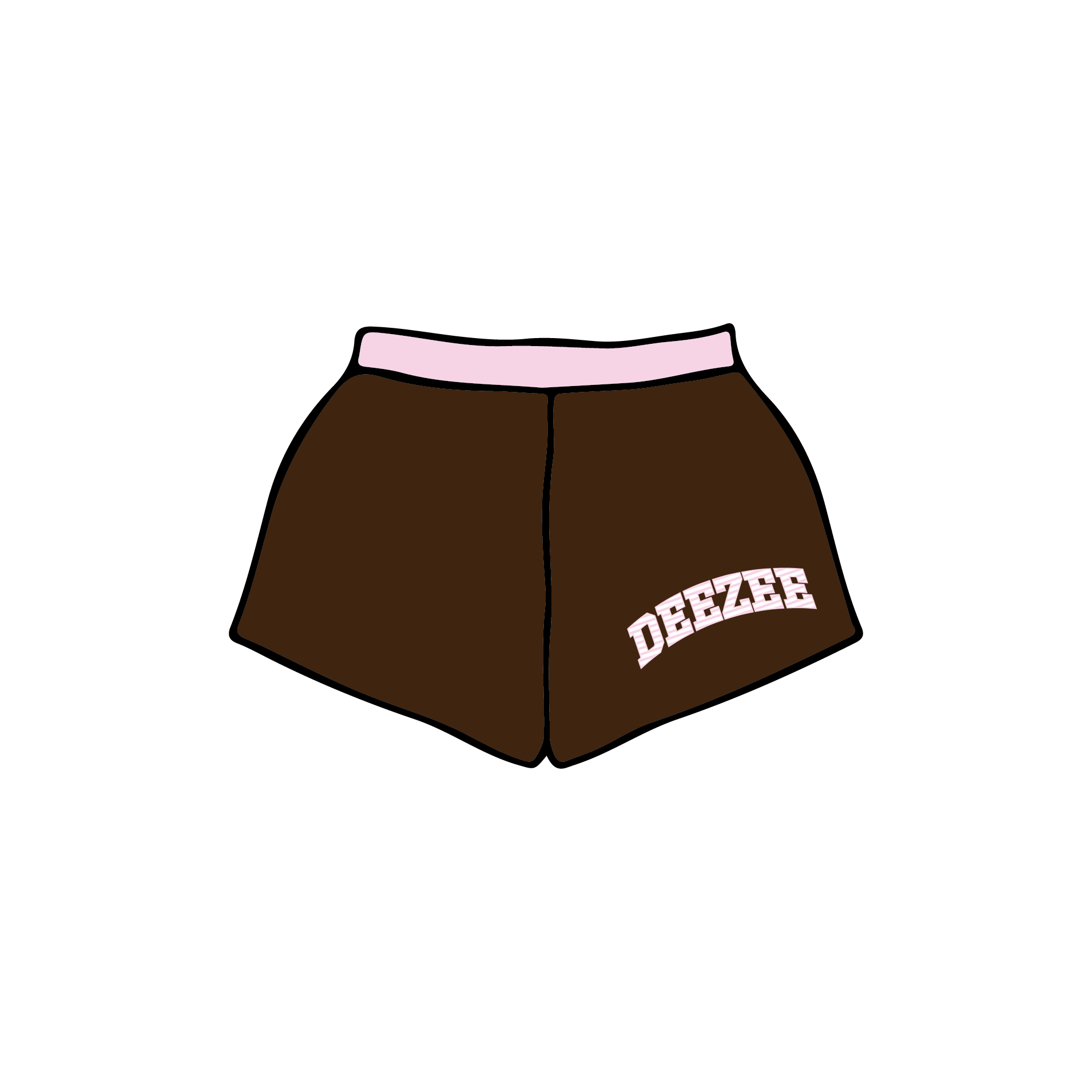 Georgia College and State University x Delta Zeta 'PR Drop' Sweatshorts