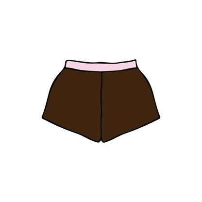 Georgia College and State University x Delta Zeta 'PR Drop' Sweatshorts
