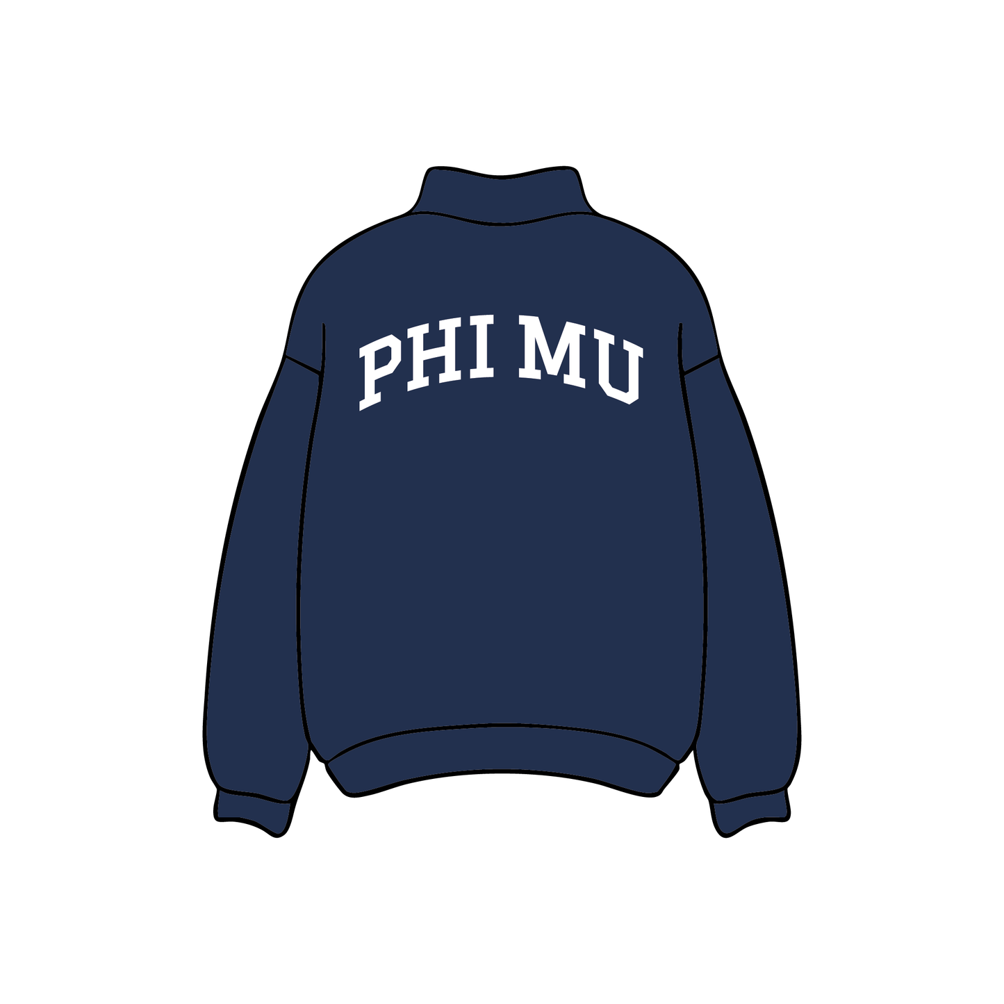Georgia Southern University x Phi Mu 'PR 2025' Mockneck