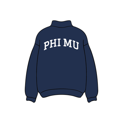 Georgia Southern University x Phi Mu 'PR 2025' Mockneck