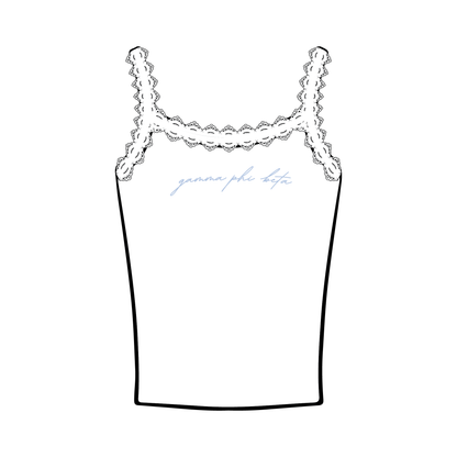 Grand Valley State University x Gamma Phi Beta 'Spring Sets' Tank Top