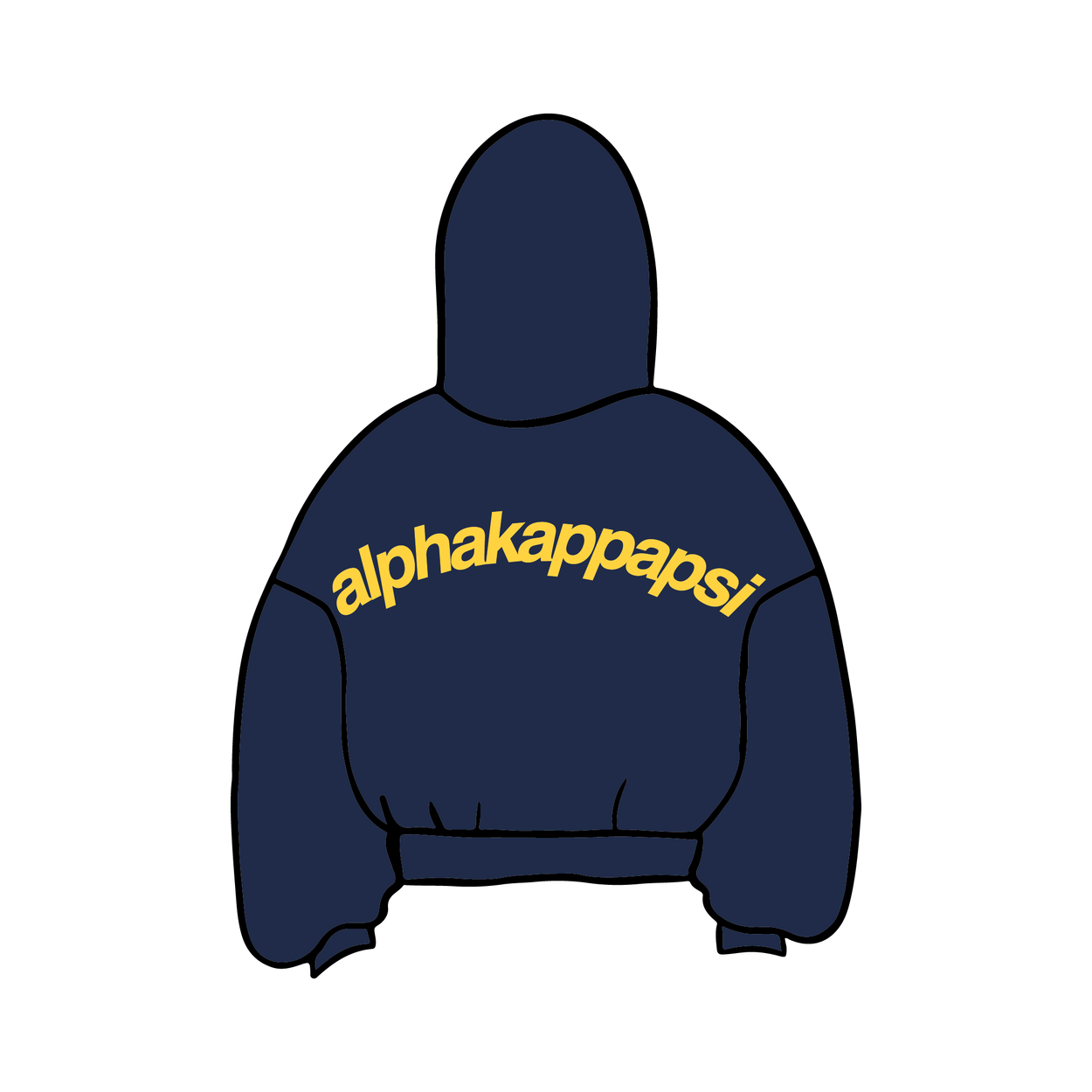 Indiana University Bloomington x Other 'AKPsi Pledge Class Merch' Hoodie