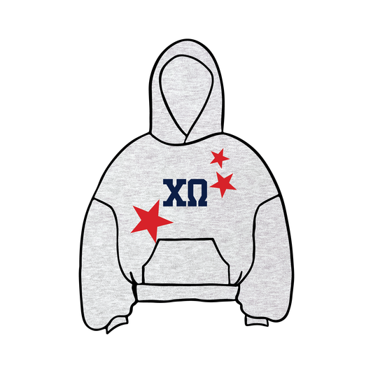 Indiana University Bloomington x Chi Omega 'Senior Week' Hoodie