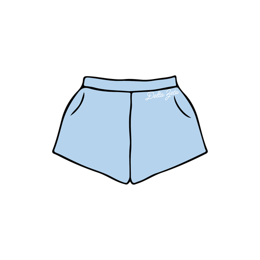 Indiana University Bloomington x Delta Zeta 'Spring Drop' Sweatshorts