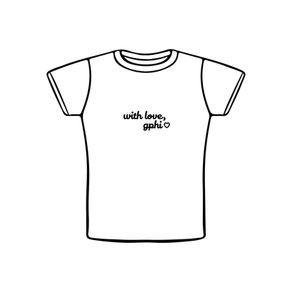 Indiana University Bloomington x Gamma Phi Beta 'Spring Rush 2026' Baby Tee