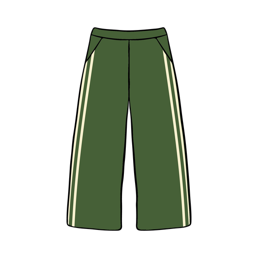Iowa State University x Alpha Phi 'Spring Break Merch' Wide-leg Sweatpants