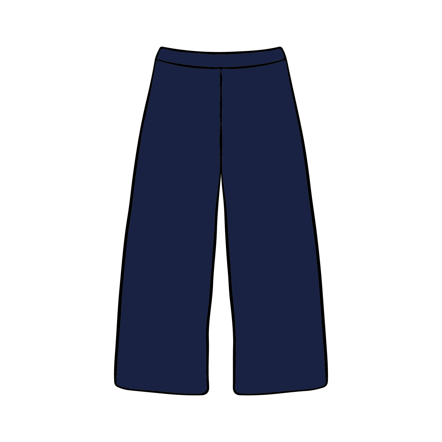Kansas State University x Delta Delta Delta 'Fall' Wide-leg Sweatpants