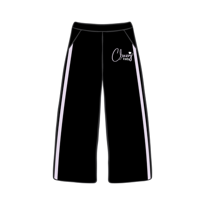 Kansas State University x Classy Cat '2025' Wide-leg Sweatpants