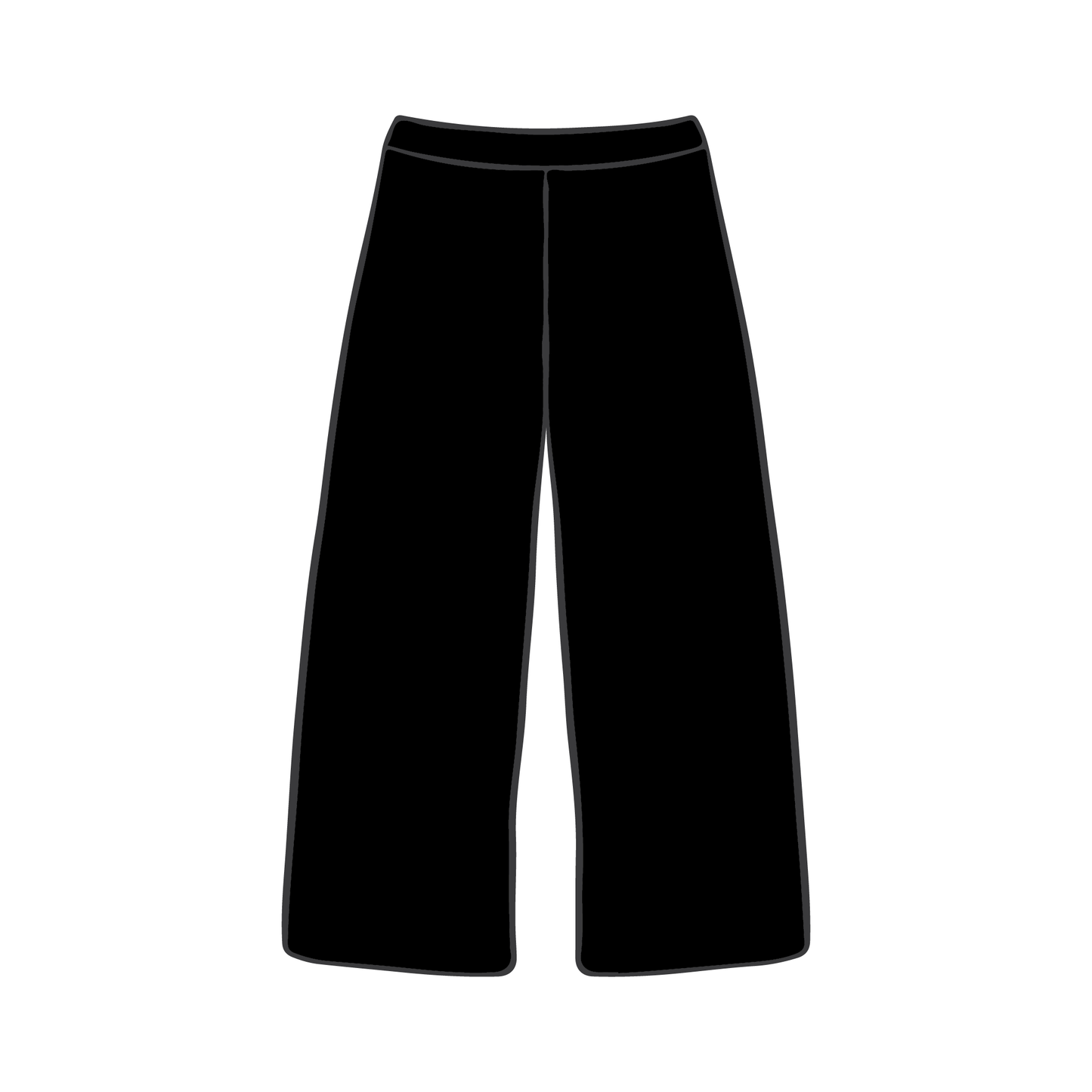 Kansas State University x Classy Cat '2025' Wide-leg Sweatpants