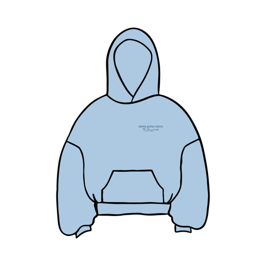 University of Vermont x Kappa Alpha Theta 'Blue' Hoodie