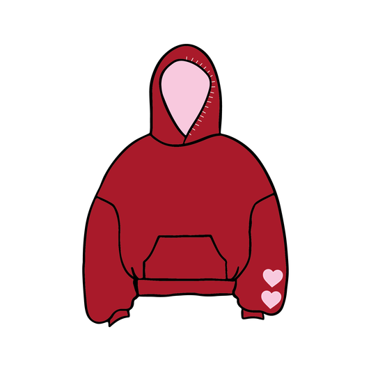 University of Wisconsin-Madison x Kappa Alpha Theta 'Valentines Date Party' Hoodie