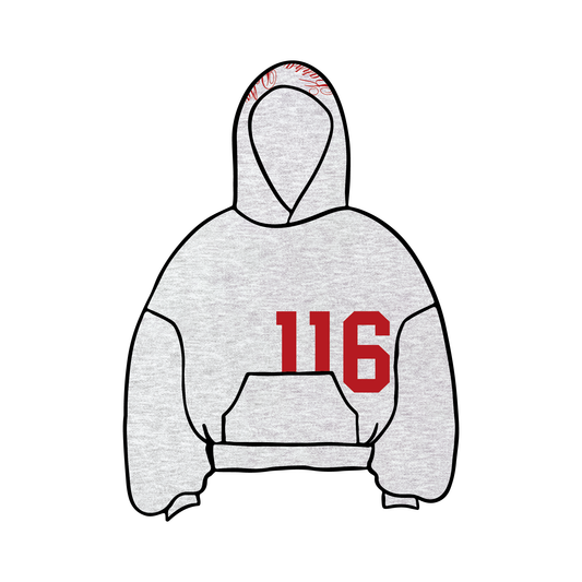 Ohio State University x Kappa Delta 'Embroidered' Hoodie