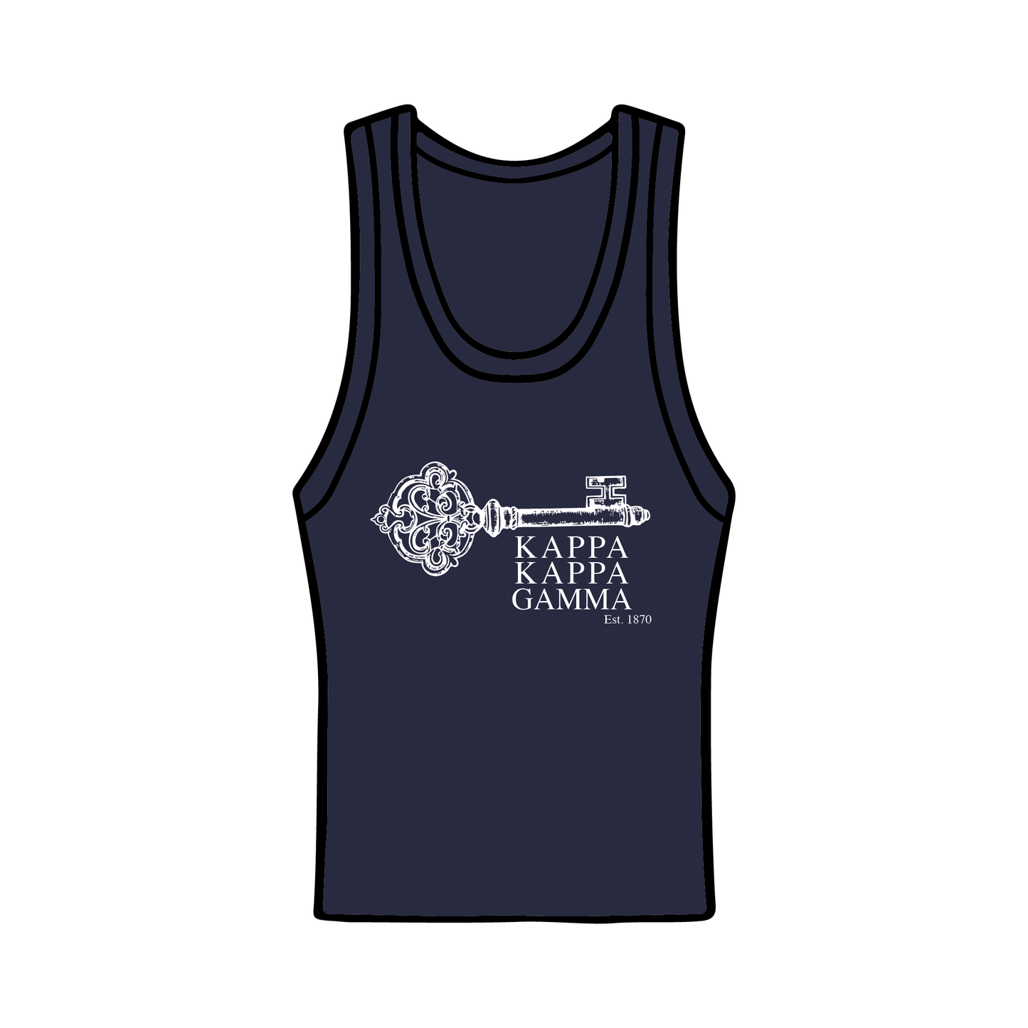 University of Minnesota Twin Cities x Kappa Kappa Gamma 'Fall Recruitment 2025' Tank Top