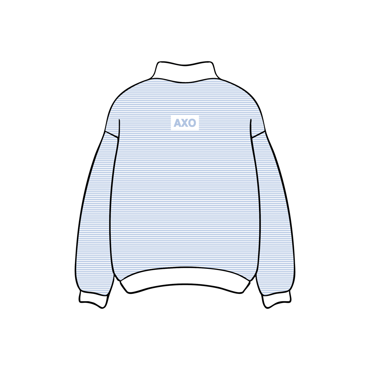 Miami University x Alpha Chi Omega 'Spring PR' Mockneck
