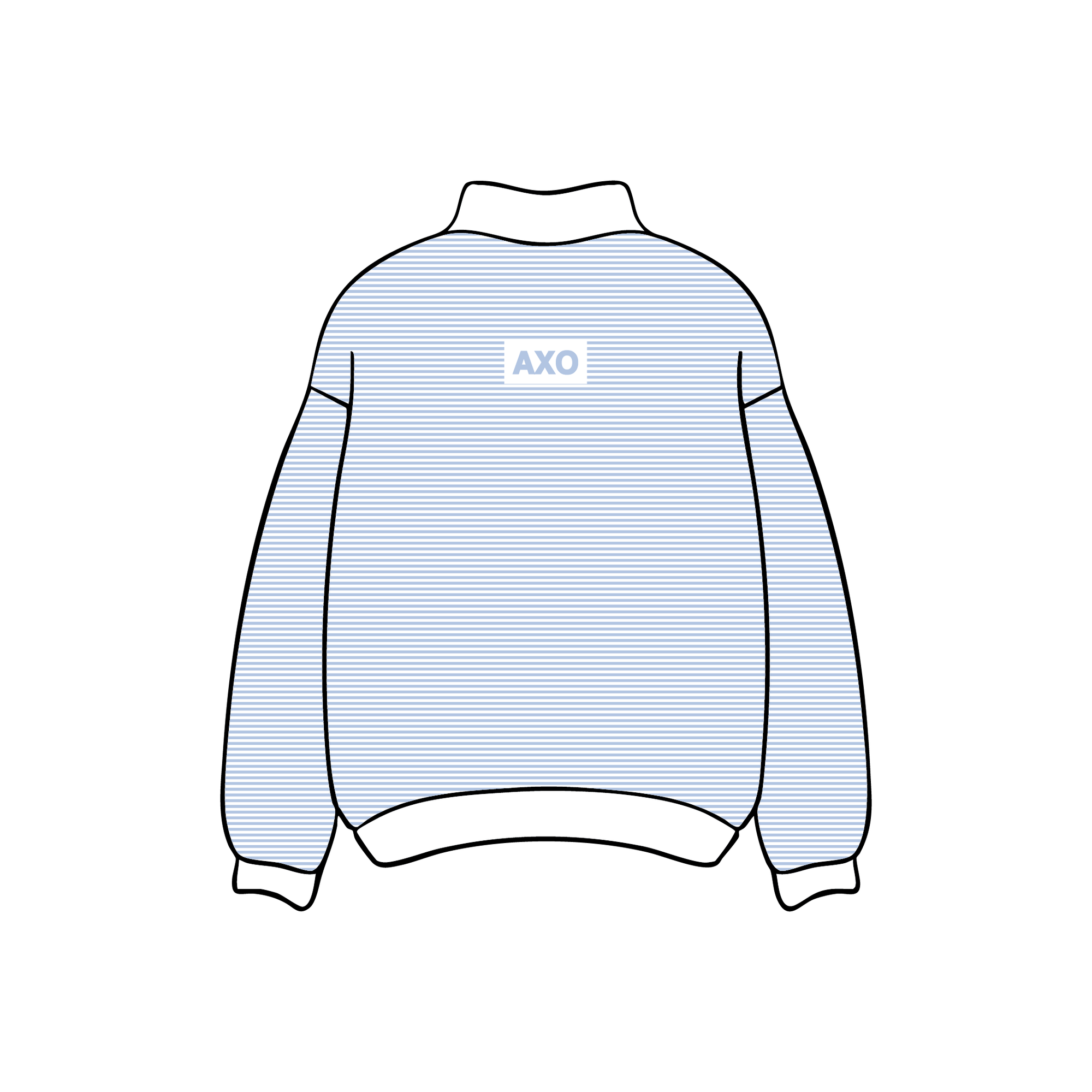 Miami University x Alpha Chi Omega 'Spring PR' Mockneck