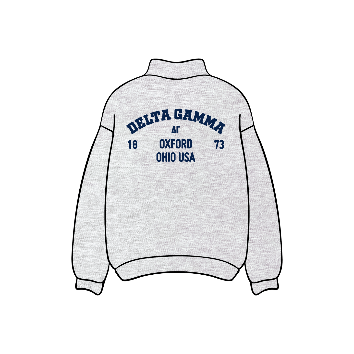 Miami University x Delta Gamma 'Spring Merch Drop 2026' Mockneck