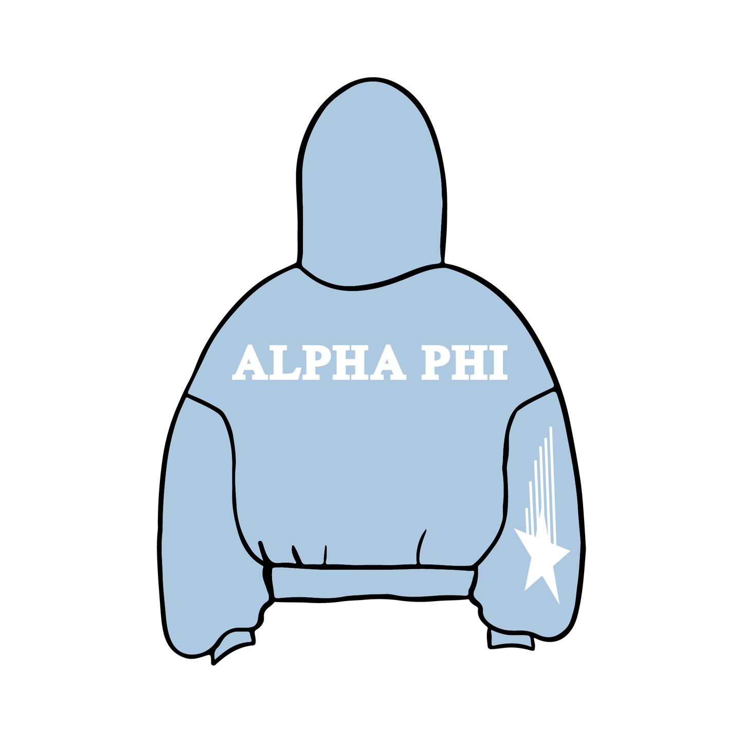 Miami University x Alpha Phi 'Star' Hoodie