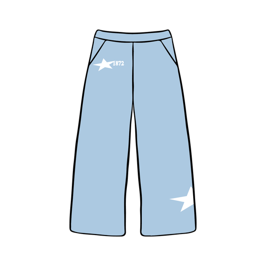 Miami University x Alpha Phi 'Star' Wide-leg Sweatpants