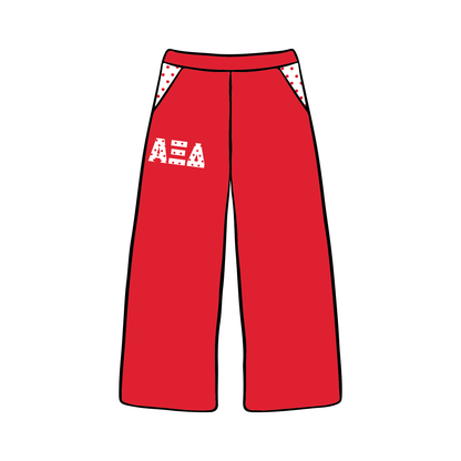 Miami University x Alpha Xi Delta 'New Member Order' Wide-leg Sweatpants