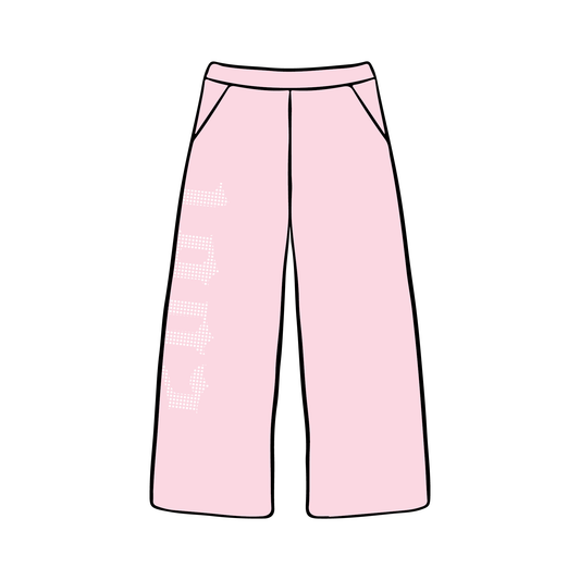 Miami University x Delta Zeta 'Fall Merch 2025' Wide-leg Sweatpants