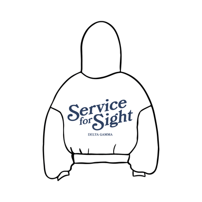 Northeastern University x Delta Gamma 'Philanthropy Merch' Zip-Up Hoodie