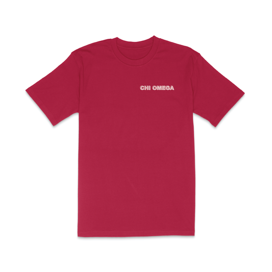 Northern Arizona University x Chi Omega 'Fall Rush' Tee