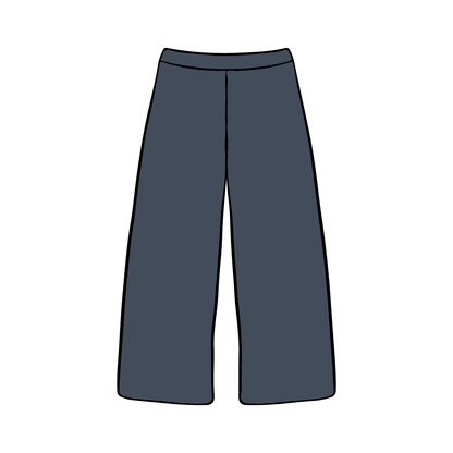 Northwestern University x Alpha Phi 'Winter Merch' Wide-leg Sweatpants