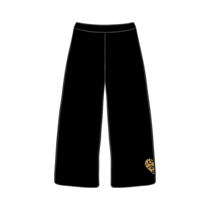 Ohio State University x Kappa Alpha Theta 'Cheetah' Wide Leg Sweatpants