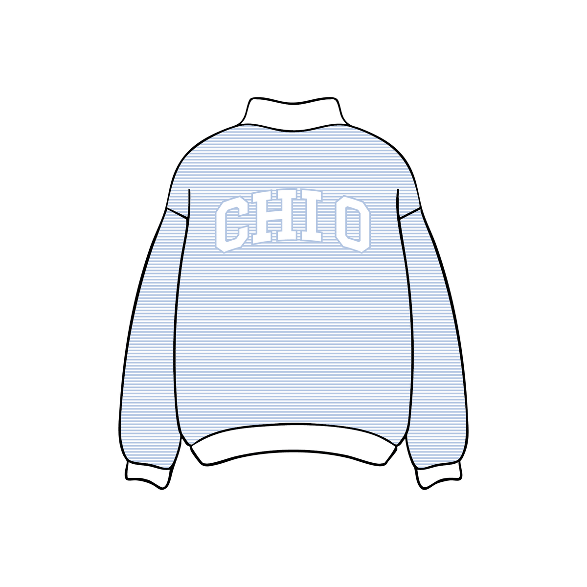 Ohio University x Chi Omega 'Work Week PR' Mockneck