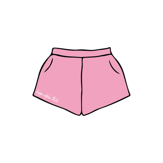 Kappa Alpha Theta 'Pink' Sweatshorts