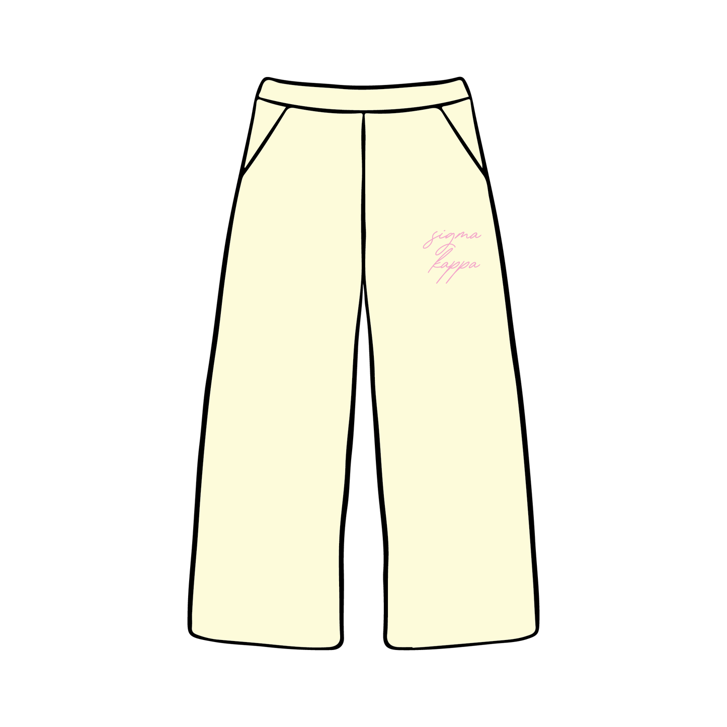 Oregon State University x Sigma Kappa 'Spring Merch' Sweatpants