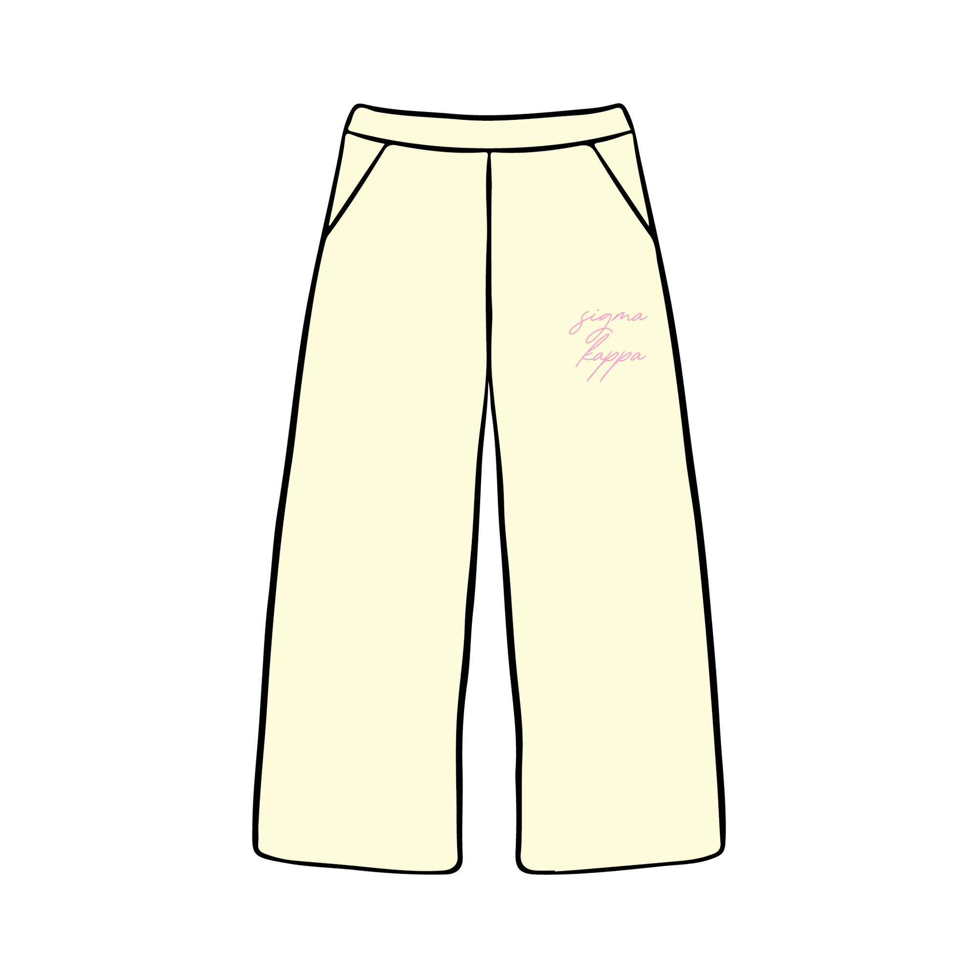 Oregon State University x Sigma Kappa 'Spring Merch' Sweatpants